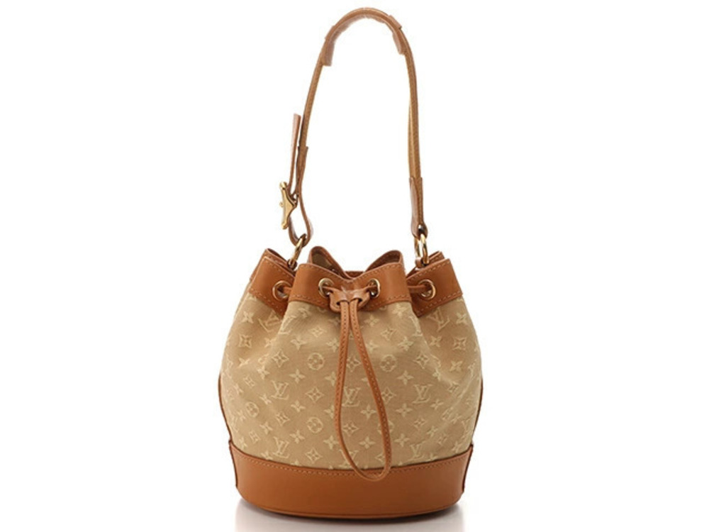 LOUIS VUITTON Noelie Mono Beige Cream